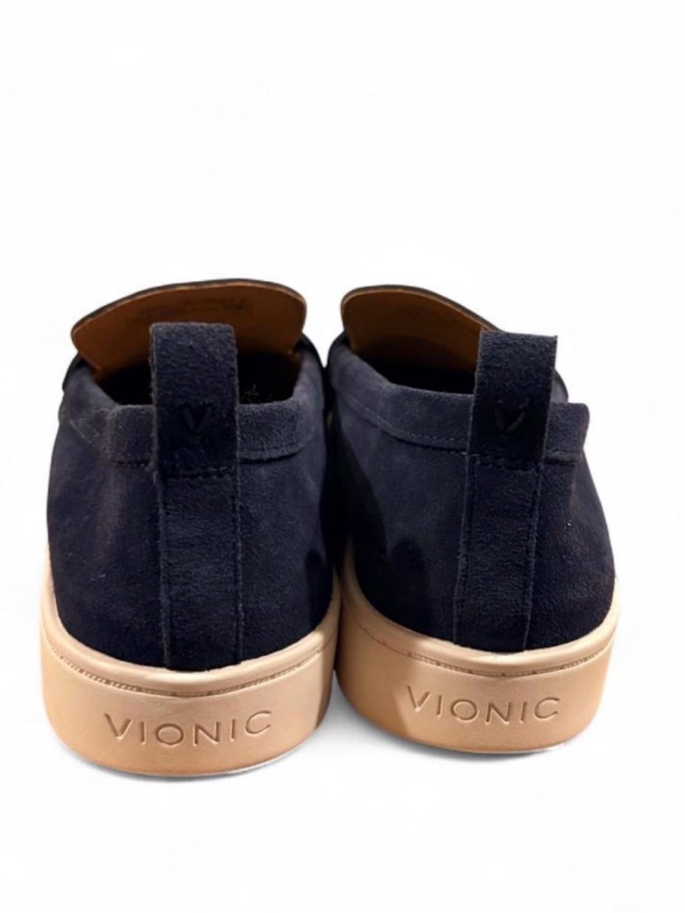 Vionic Chantel Navy Blue Suede Loafers Womens Size 9 NWOB - Picture 3 of 6